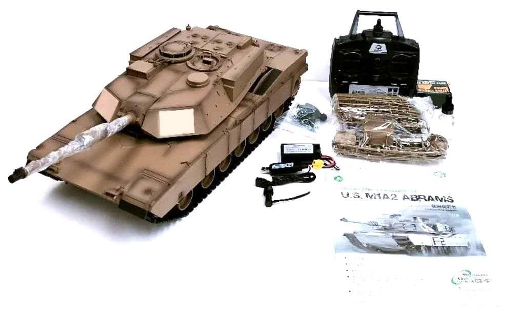 1/16戦車ラジコン　USエイブラムス　ヘンロン3918-1 ver.7.0