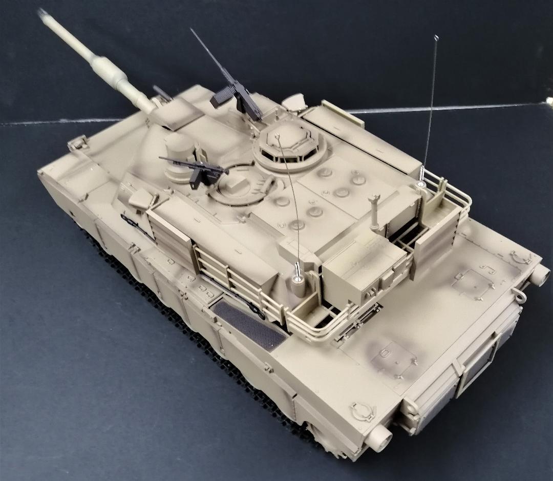 1/16戦車ラジコン　USエイブラムス　ヘンロン3918-1 ver.7.0