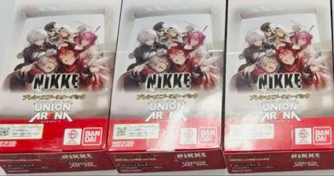 NIKKE 勝利の女神 プレシャスブースターパック ユニオンアリーナ 3box