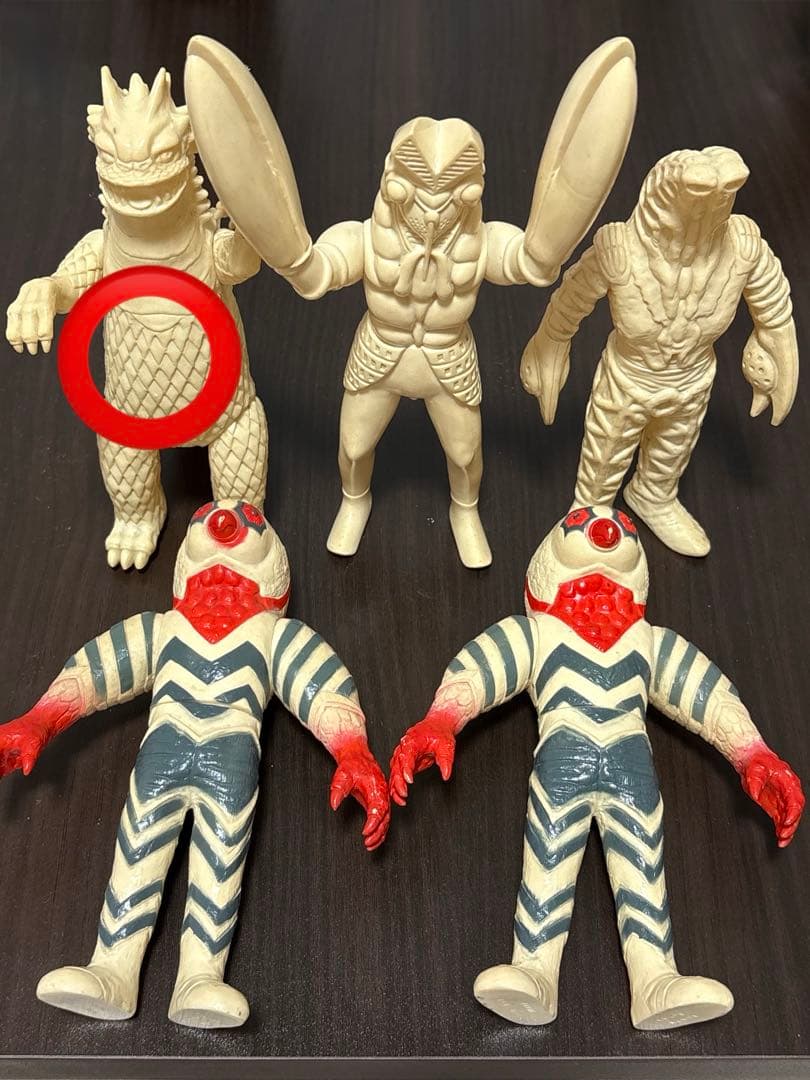 ウルトラマンシリーズ ソフビ　5体セット