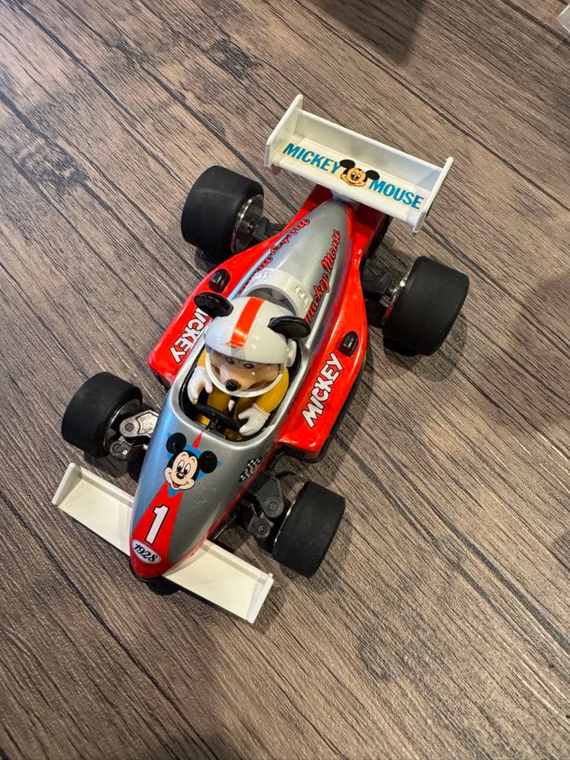ミッキーマウス レースカー マスダヤ 1988年 日本製 箱付き 当時物