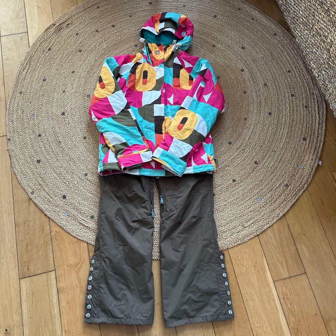 ROXY パンツセットアップ　Sサイズ