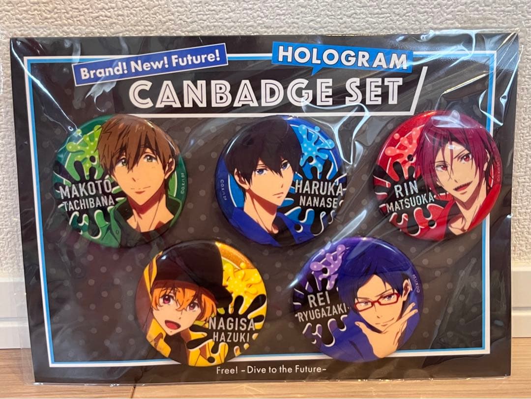Free! DF Brand New Future 缶バッジ セット