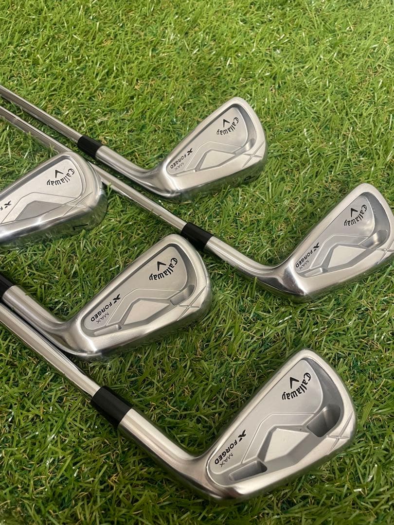 キャロウェイ　X FORGED MAXアイアンセット　5本　モーダス105 S