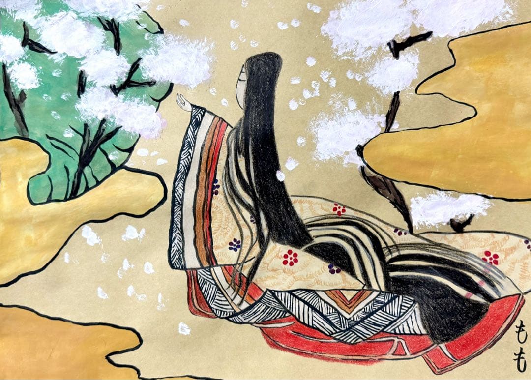 伝統的な日本の絵 Traditional Japanese Style Art