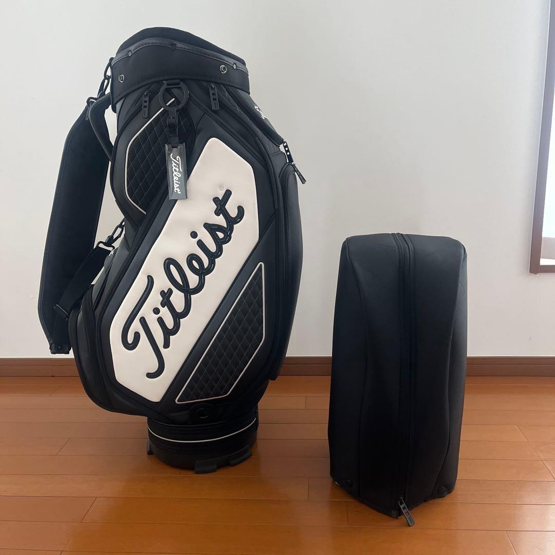 Titleist キャディバッグ ブラック/ホワイト