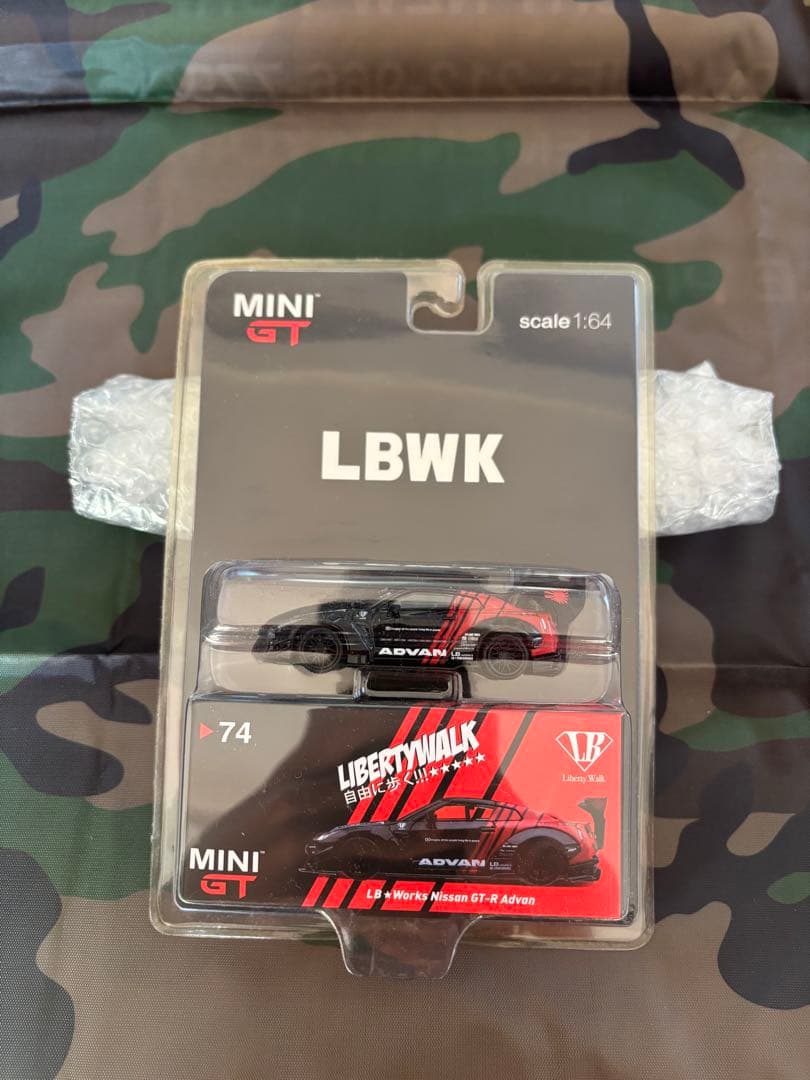 ミニカー MiNiGT LBWORKS Nissan GT-R advan