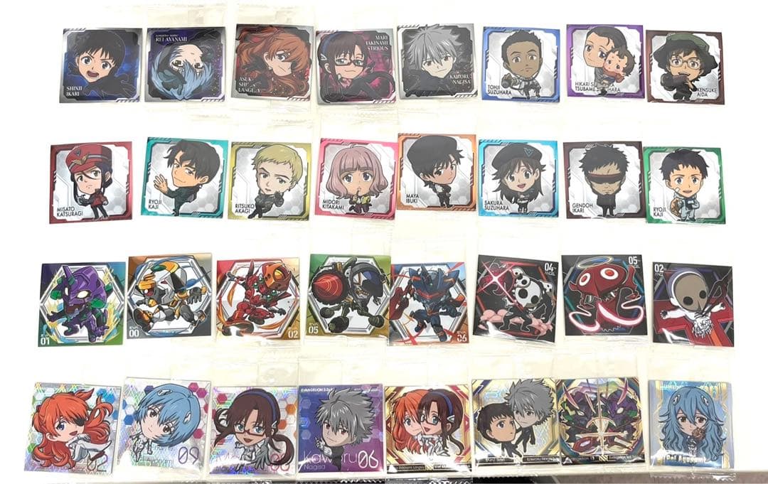 エヴァンゲリオン新劇場版シールウエハース補完計画コンプリート