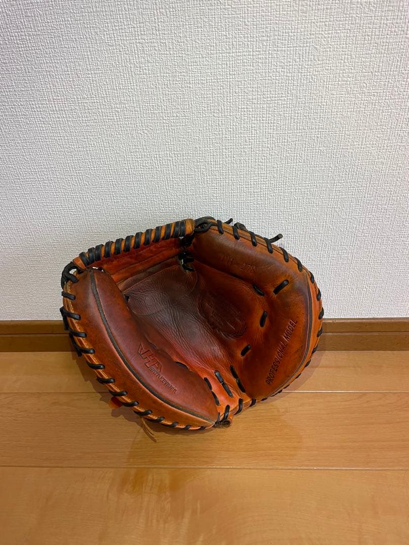 ハタケヤマ　軟式　キャッチャーミット　捕手　一般軟式