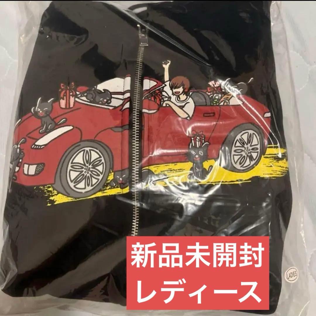 【希少品】【レア】キヨ キヨ猫パーカー ブラック レディース ジップアップ