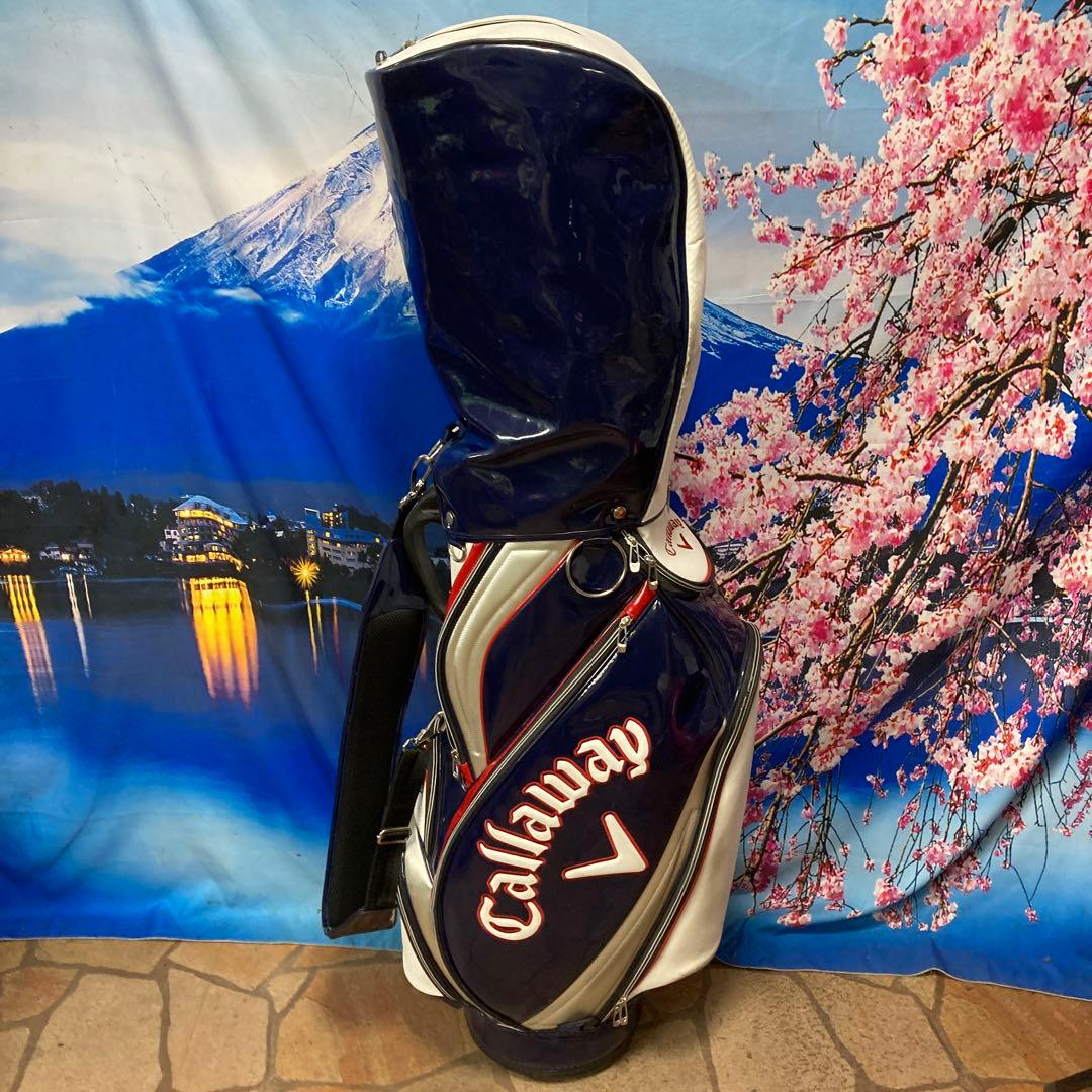 寶BU-1102 callaway SOLID17JMキャディバッグ エナメル