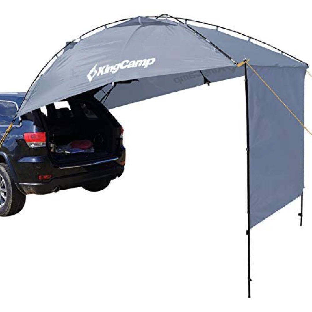 カーサイドタープ　タープ　テント　新品　キャンプ　アウトドア　車中泊　耐水　強力