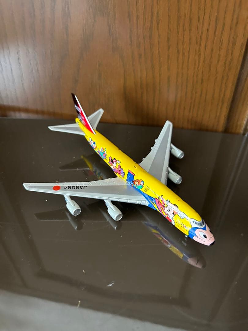 希少B747-446D JAL ドリームエクスプレス スイート号 JA8908
