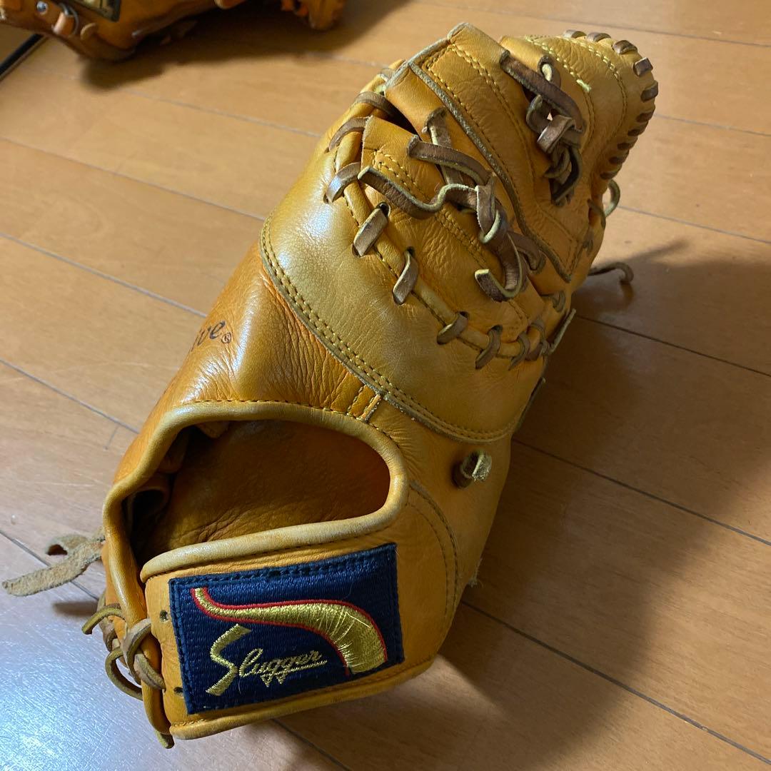 Slugger 軟式グローブ オレンジ