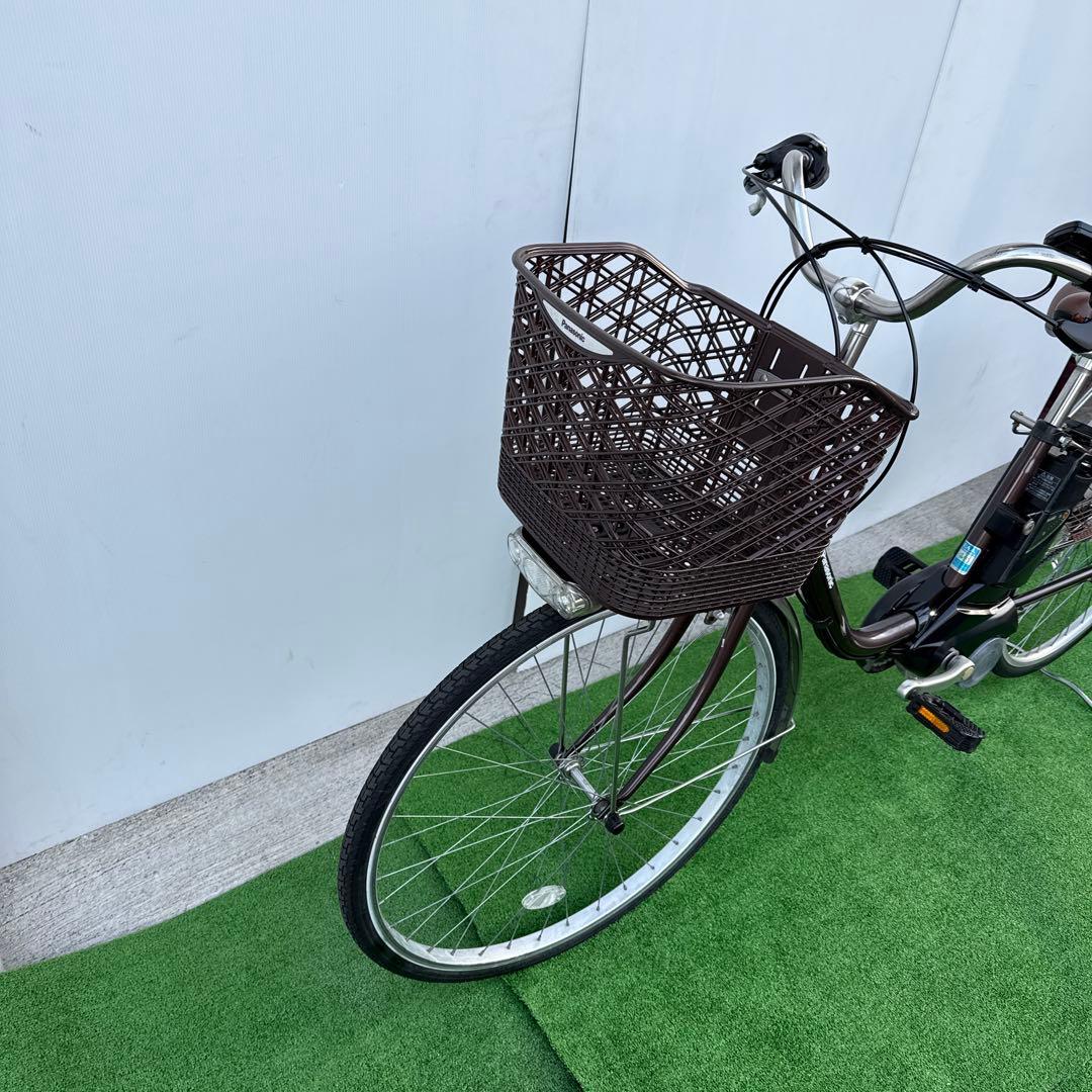 Panasonicパナソニック電動アシスト自転車26インチ ブラウン美品