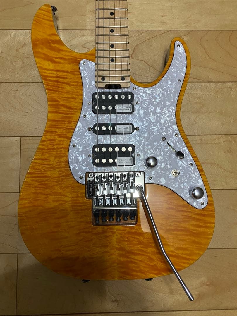 SCHECTER SD-2-24-AL/M AMB 美品