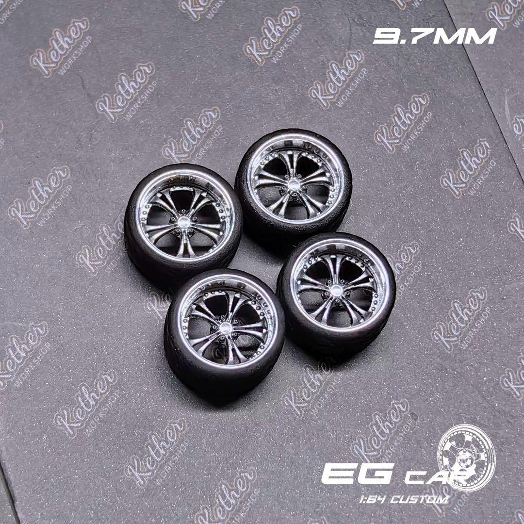 1/64 EGwheels WED Cerberus2 風 ホイール ミニカー