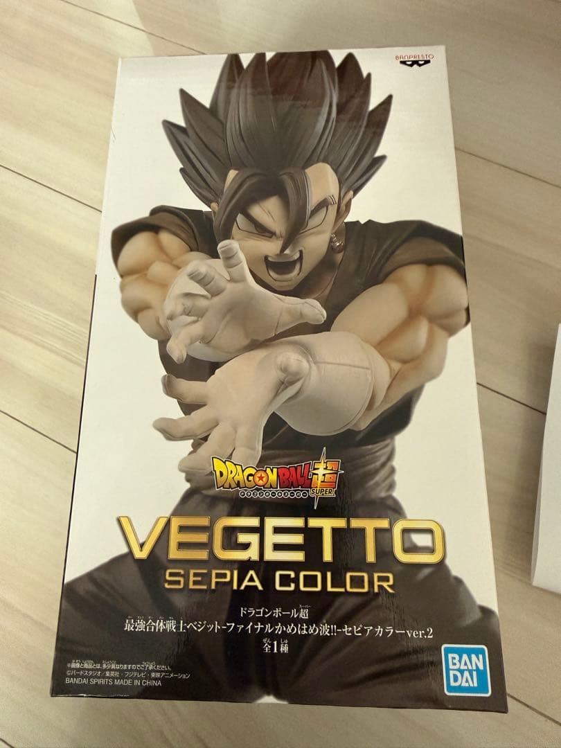 ドラゴンボール超 最強合体戦士 ベジット ファイナルかめはめ波セピアカラー放ち
