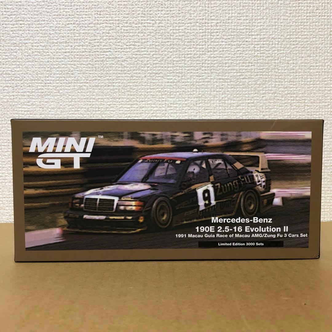 ミニGT MGTS0003　メルセデスベンツ 190E 2.5-16　3台セット