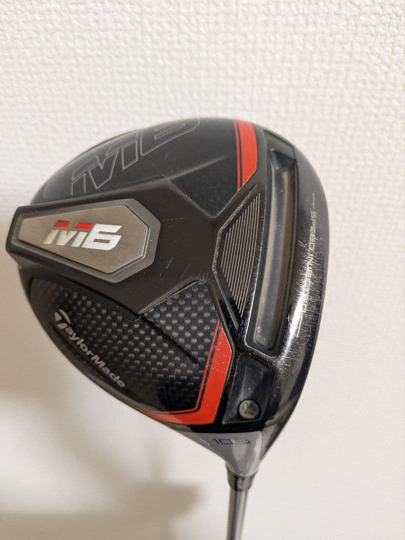 テーラーメイド M6 ドライバー 10.5°　純正FUBUKI TM5 (S)