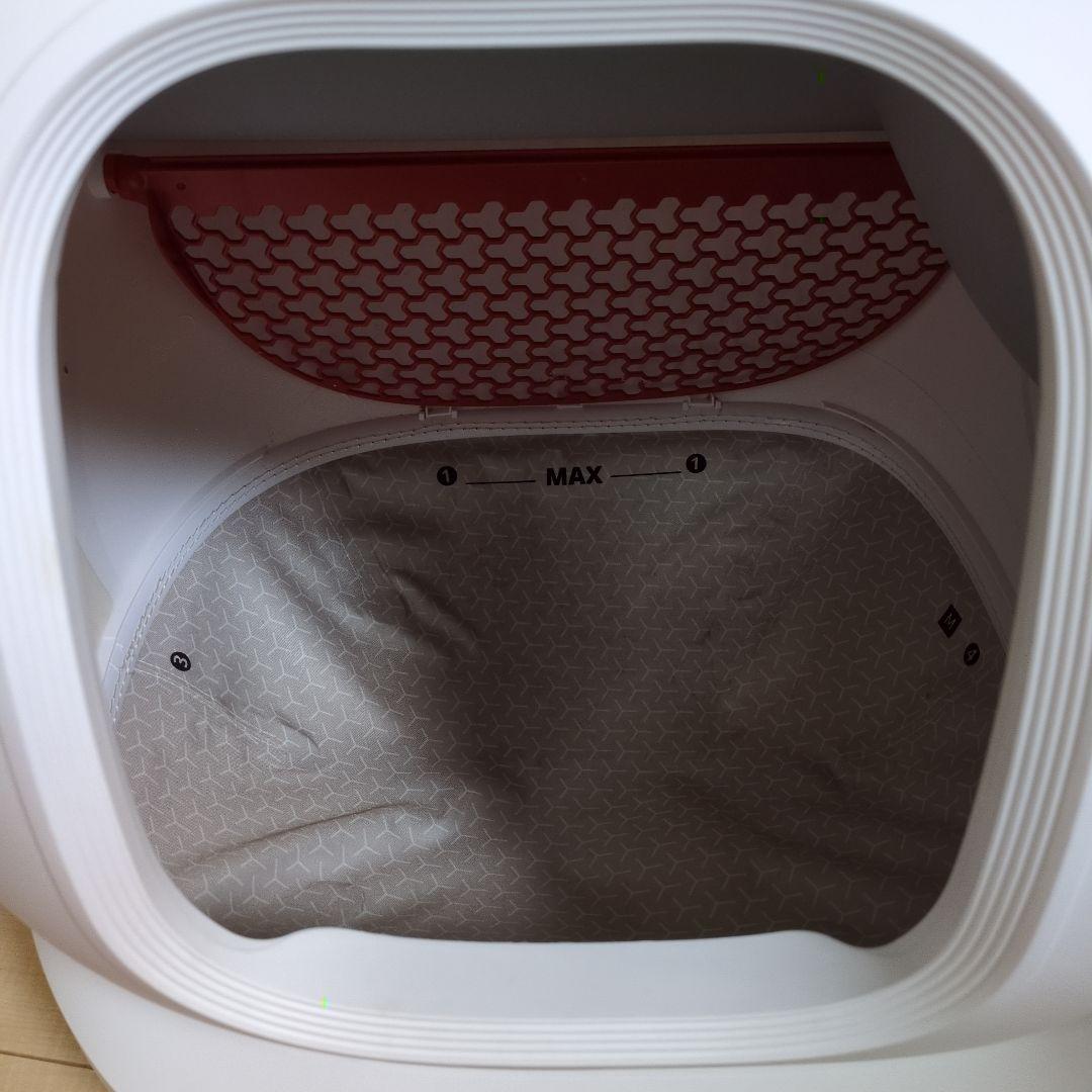 写真赤丸の所にオシッコ跡有　PETKIT PURA MAX 猫　自動トイレ