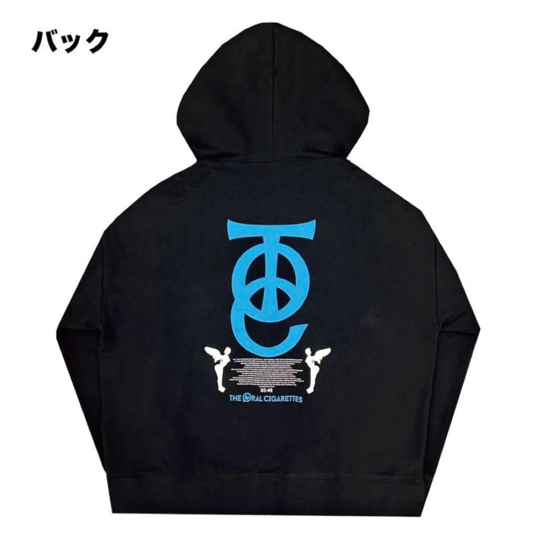 THE ORAL CIGARETTES TOC PEACE パーカー L