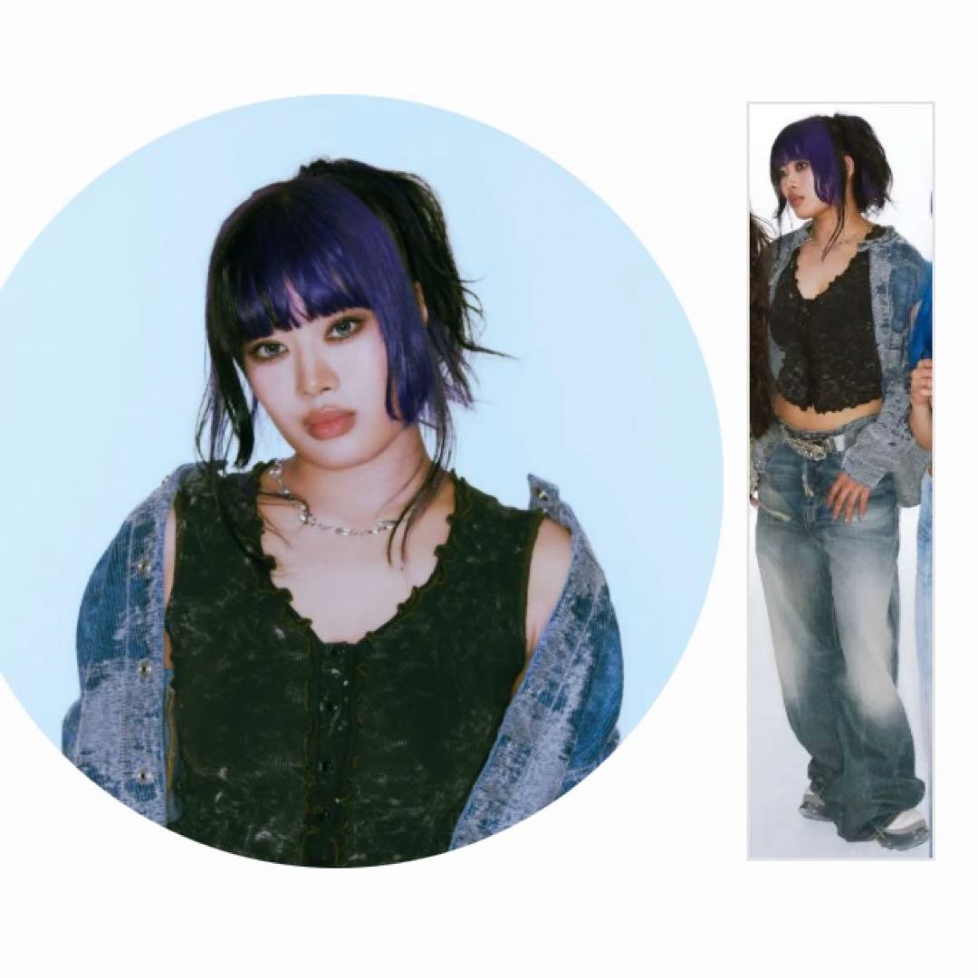 DIESEL HANA NAOKO着用デザインデニムジャケット