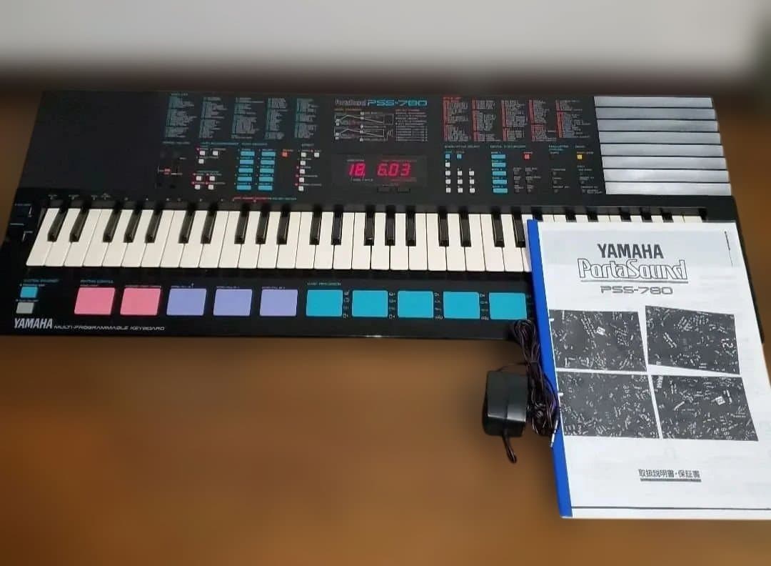YAMAHA PortaSound PSS-780 シンセサイザー　最上級モデル
