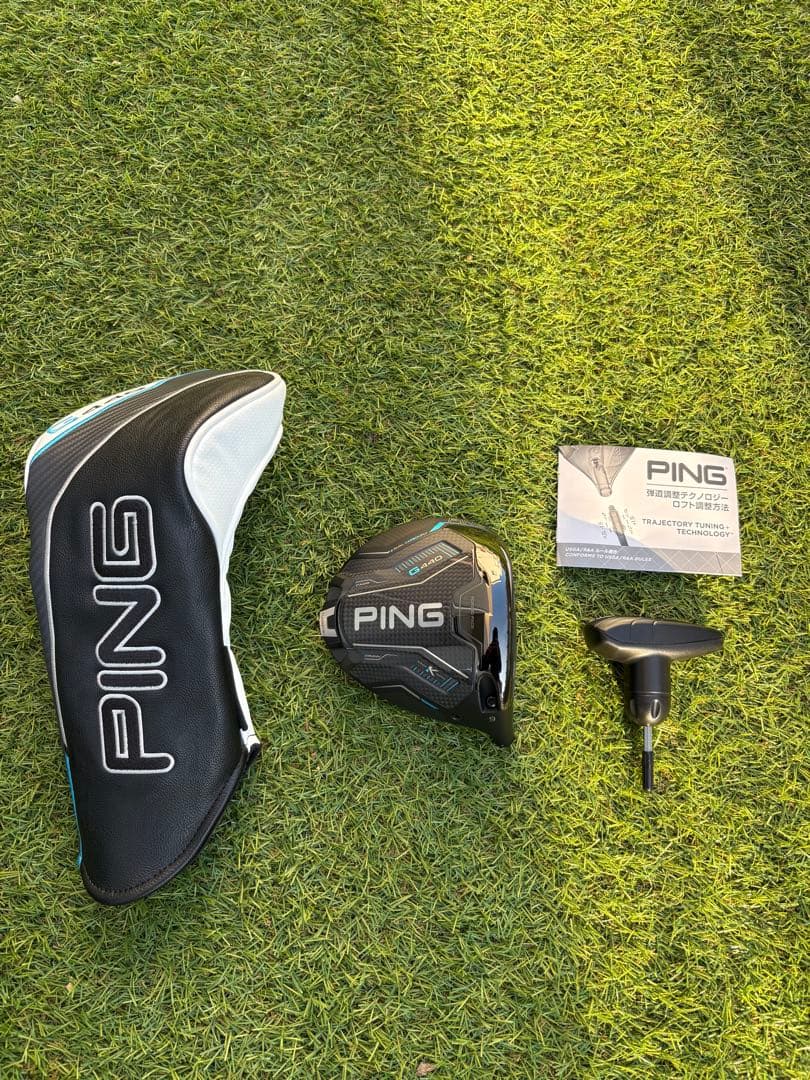 PING G440Ｋドライバー 9度 （ヘッドのみ）ヘッドカバー、レンチ付き