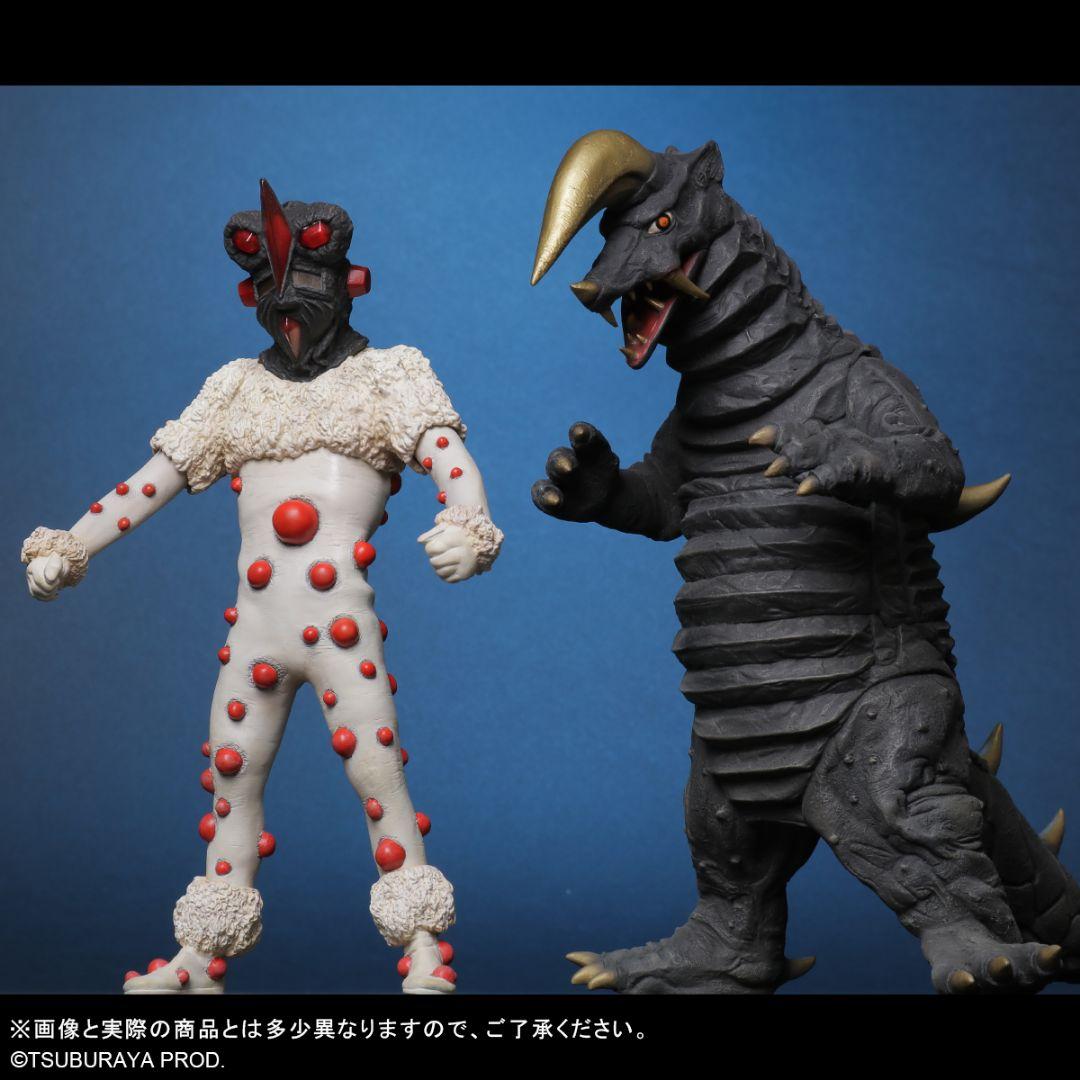 エクスプラス　大怪獣シリーズ　ナックル星人&ブラックキング 激闘カラーVer.