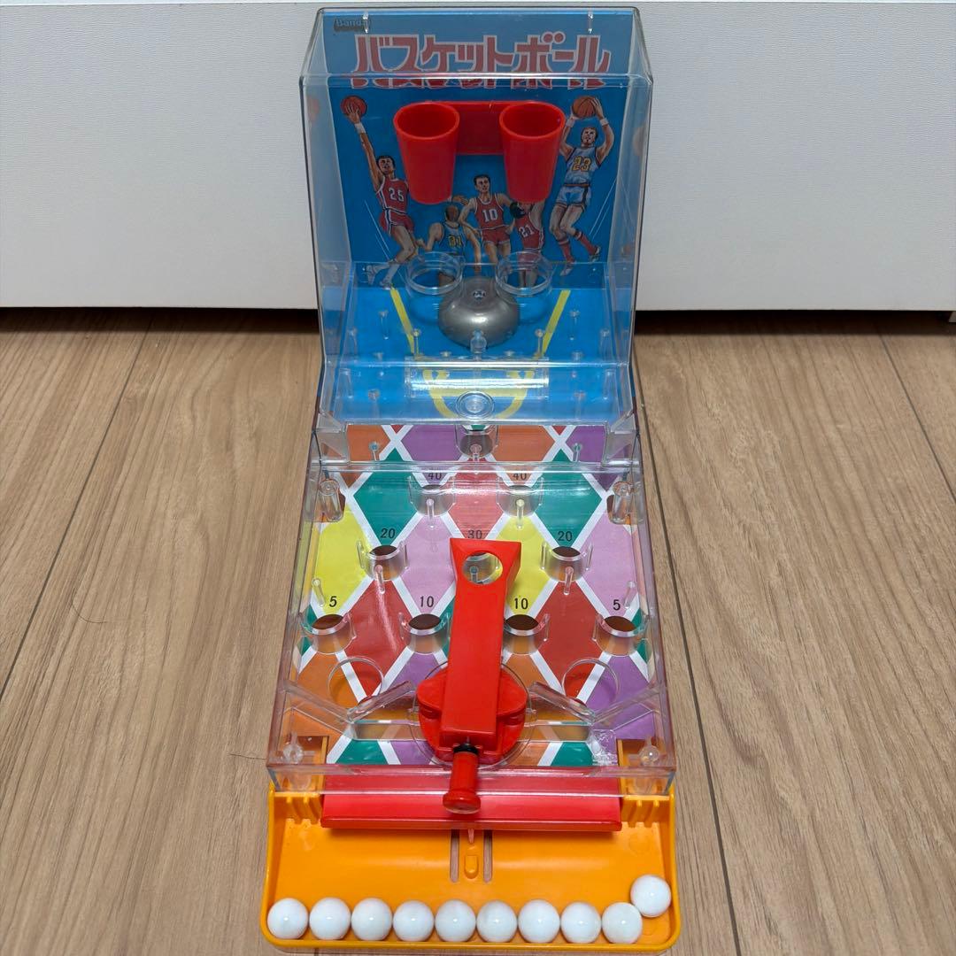 バンダイスポーツゲーム　バスケットボール　昭和レトロ　スマートボール　パチンコ