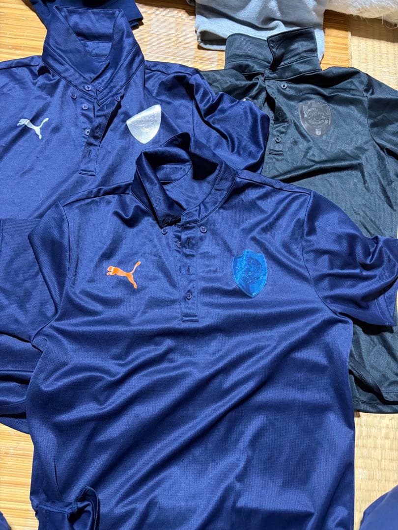 清水エスパルス　選手支給ポロシャツ　PUMA