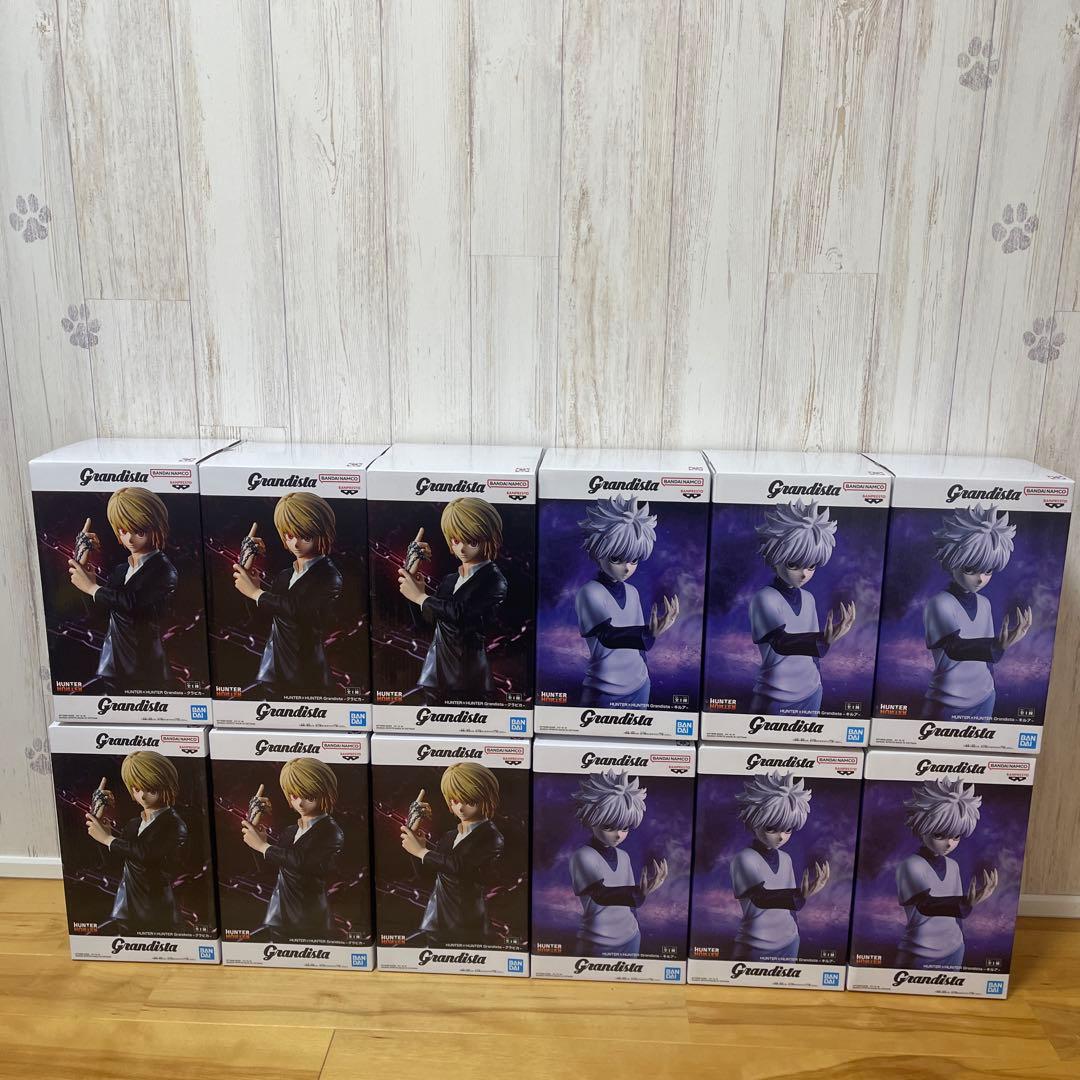 HUNTER×HUNTERキルア、クラピカフィギュア 12体セット