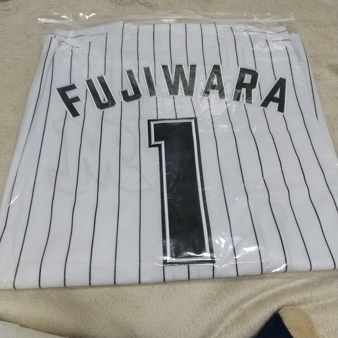 千葉ロッテ レプリカユニフォーム (ホーム) 藤原選手 Oサイズ