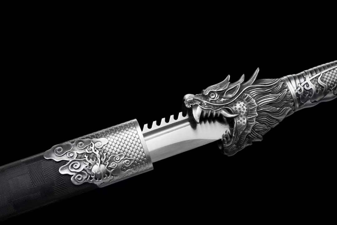 『魔龍』20230380 古兵器  武具　刀装具　日本刀　模造刀 居合刀 長尺
