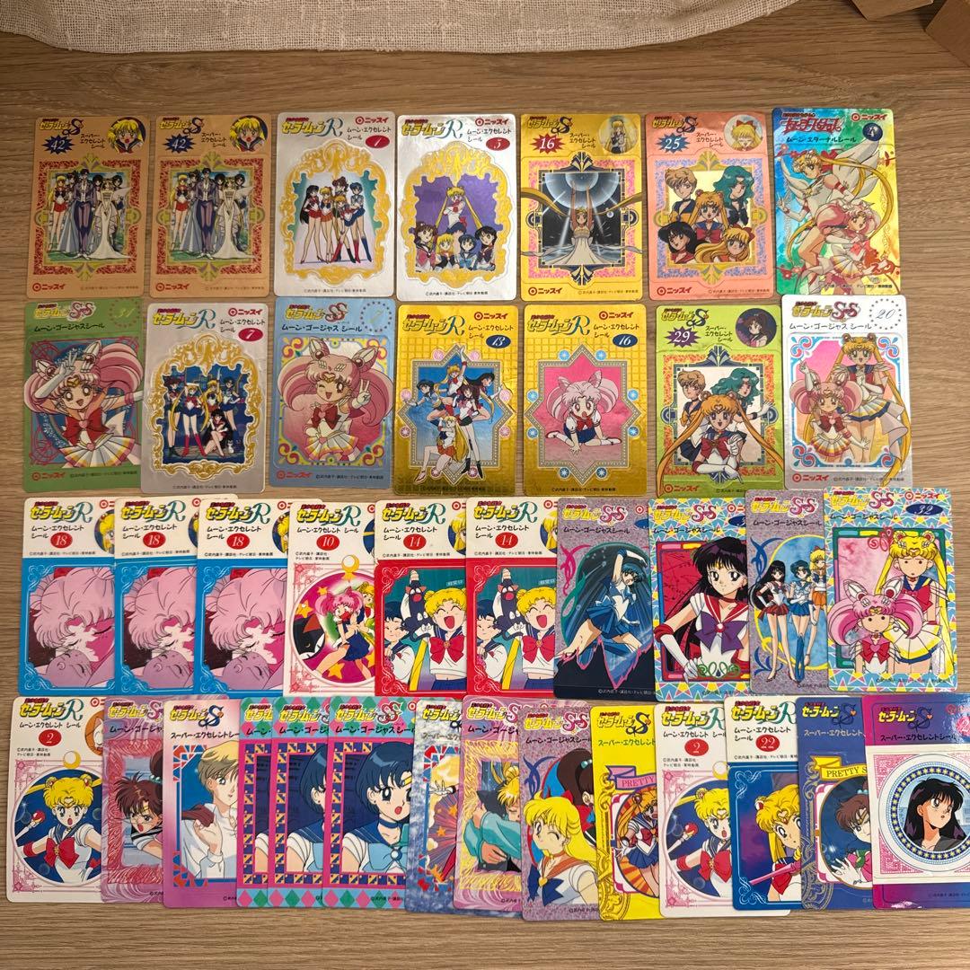 セーラームーン　ニッスイ　シール　まとめ売り【5466