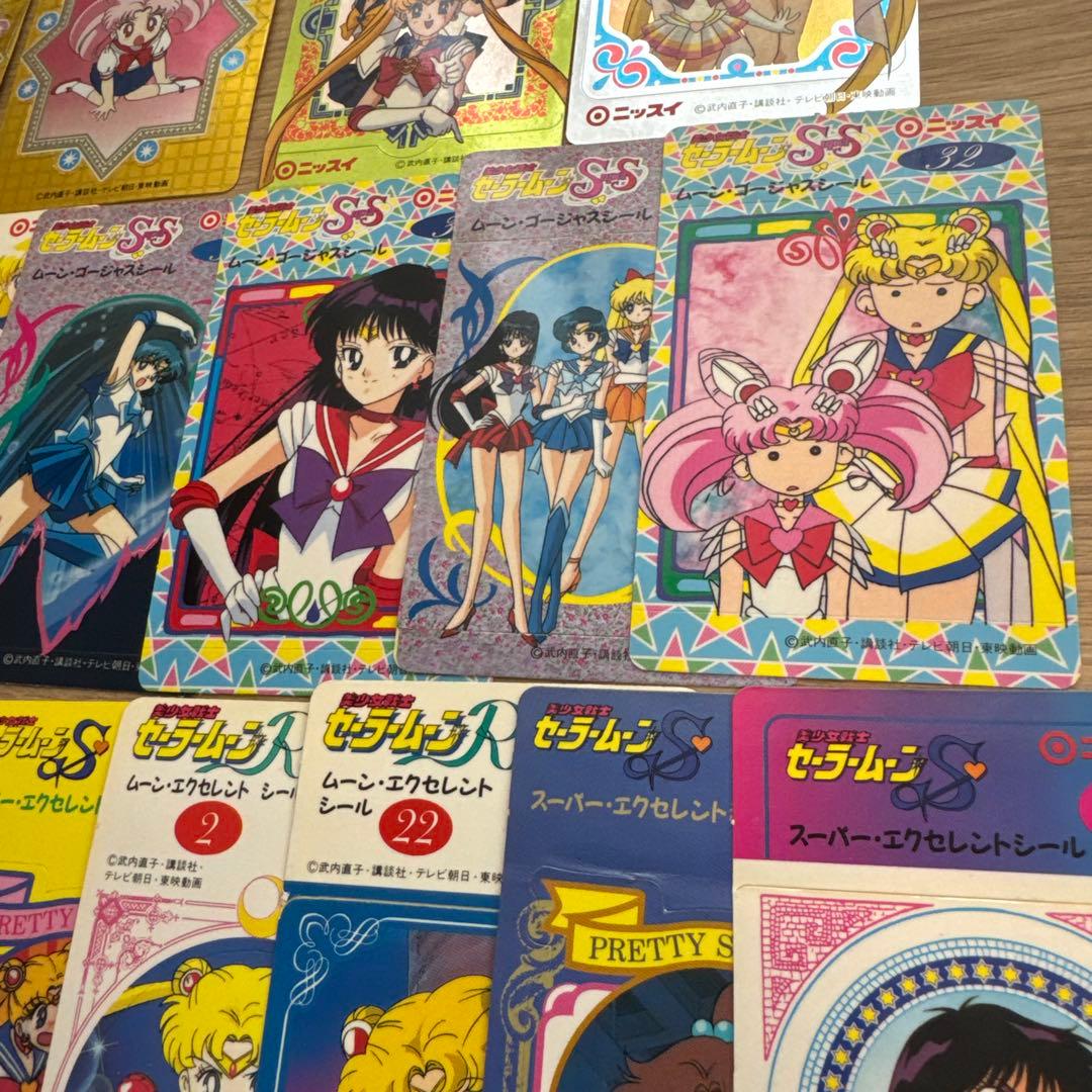 セーラームーン　ニッスイ　シール　まとめ売り【5466