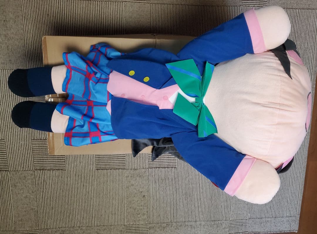 テラジャンボ　μ’s　矢澤にこ 　ラブライブ！寝そべりぬいぐるみ