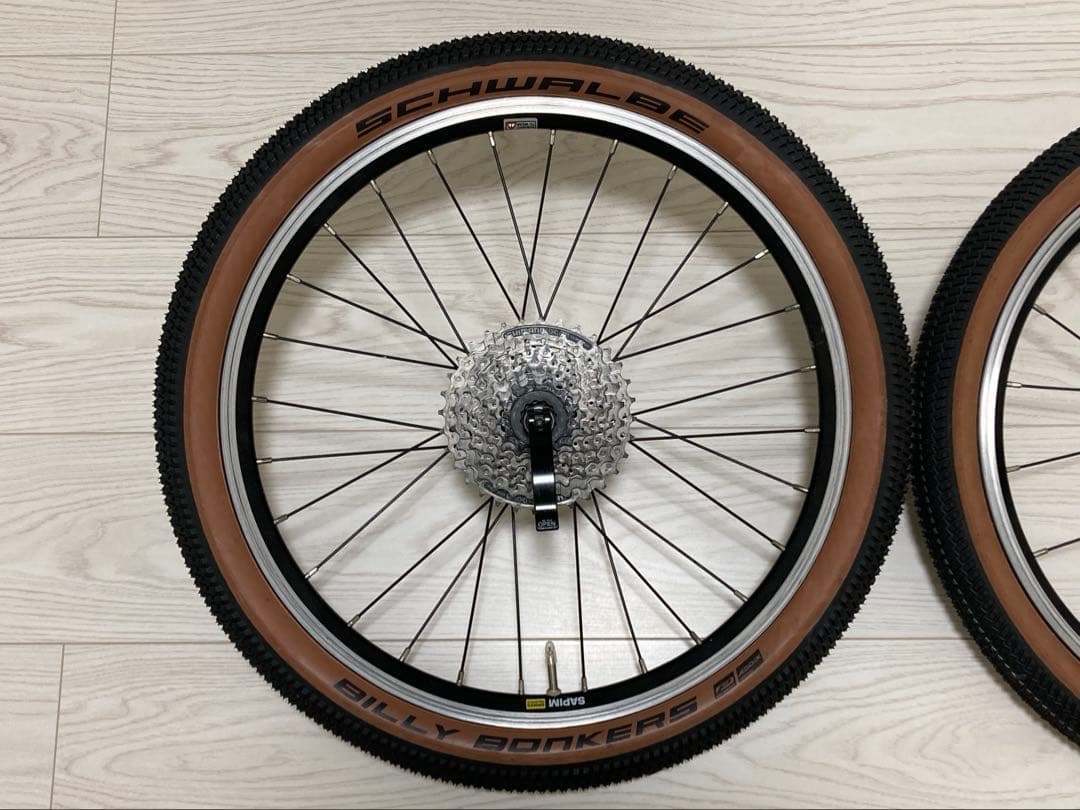 tern vergeN8純正ホイール ビリーボンカーズ 406サイズタイヤセット