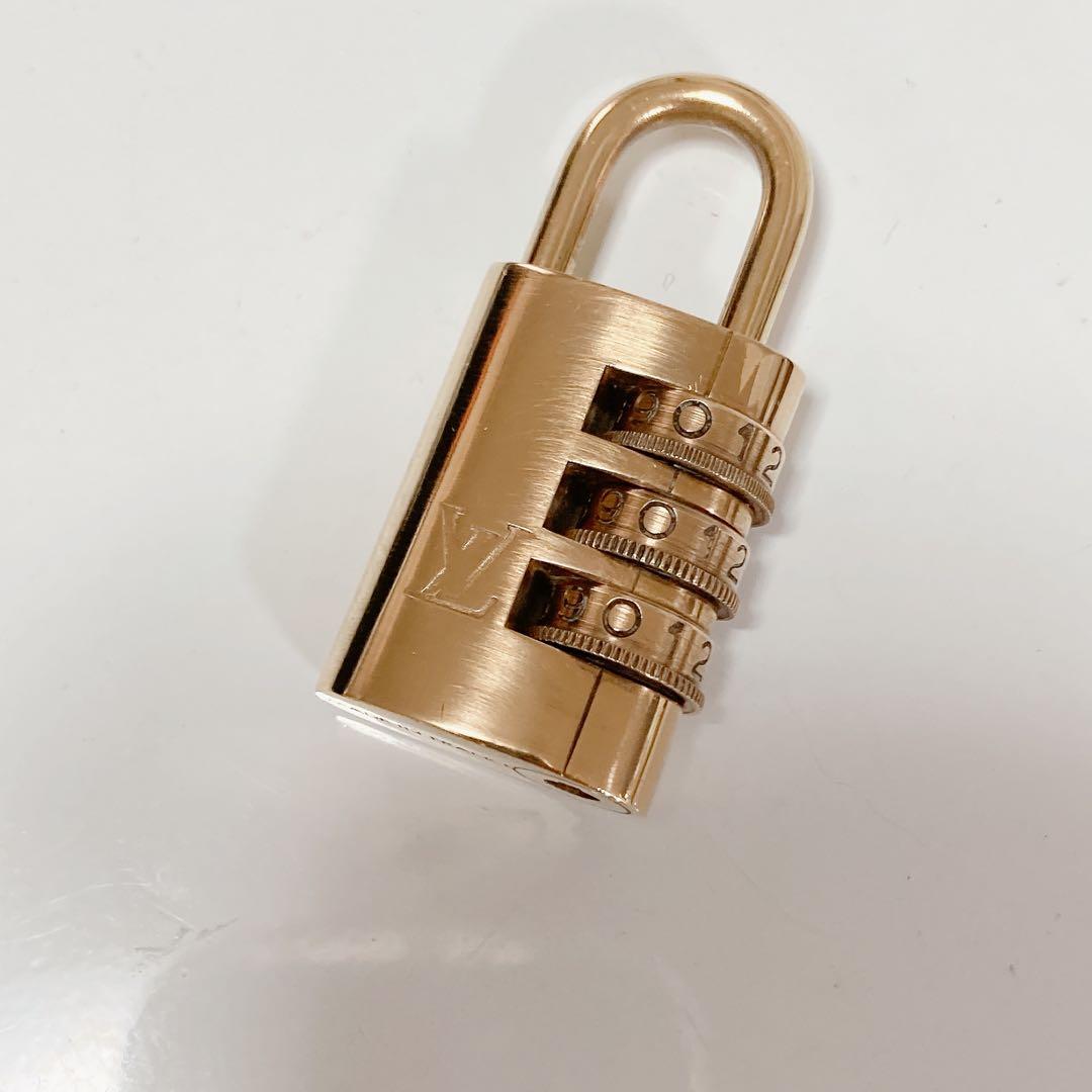 美品 ルイヴィトン ダイヤル式 南京錠 パドロック カデナ
