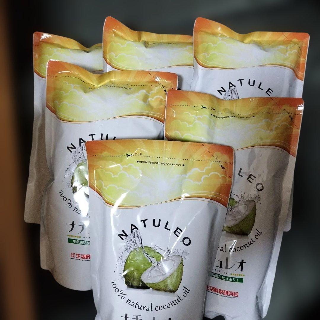 NATULEO ココナッツオイル 1000g ６袋セット