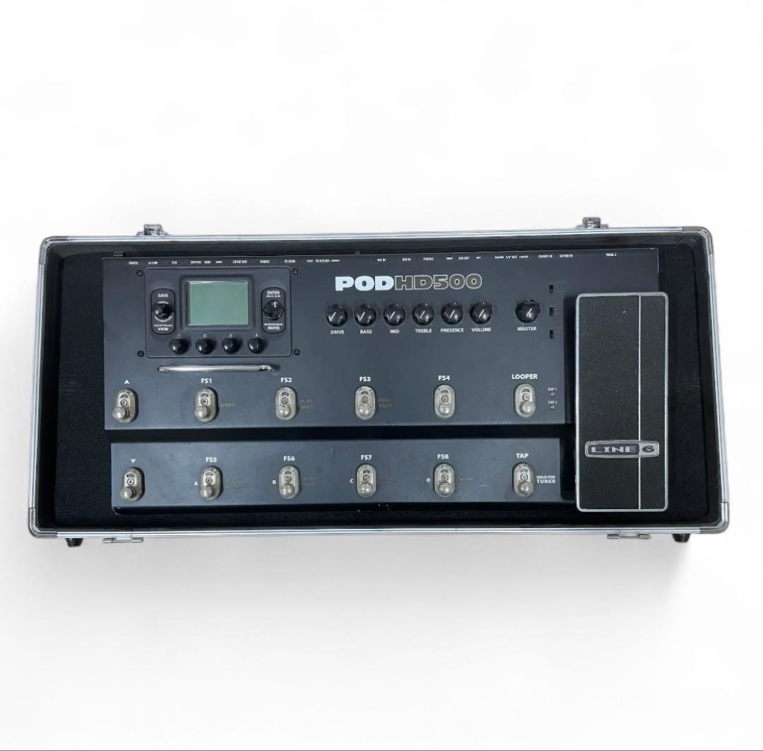 ジャンクLine 6 POD HD500 (ボード、ケース付き)
