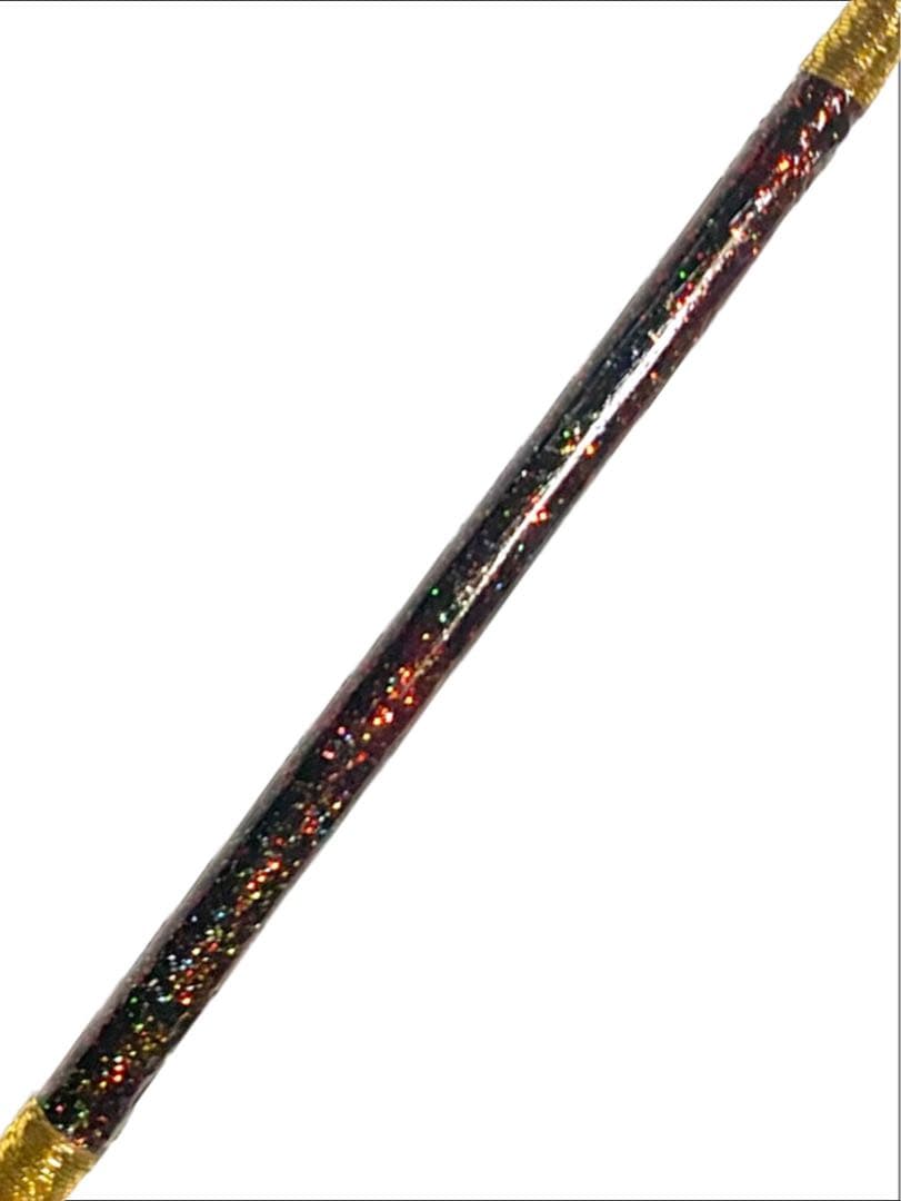 穴釣り竿 伊勢海老竿 ハンドメイド ロッド 竹 テトラ 和竿 漆塗り 研ぎ出し