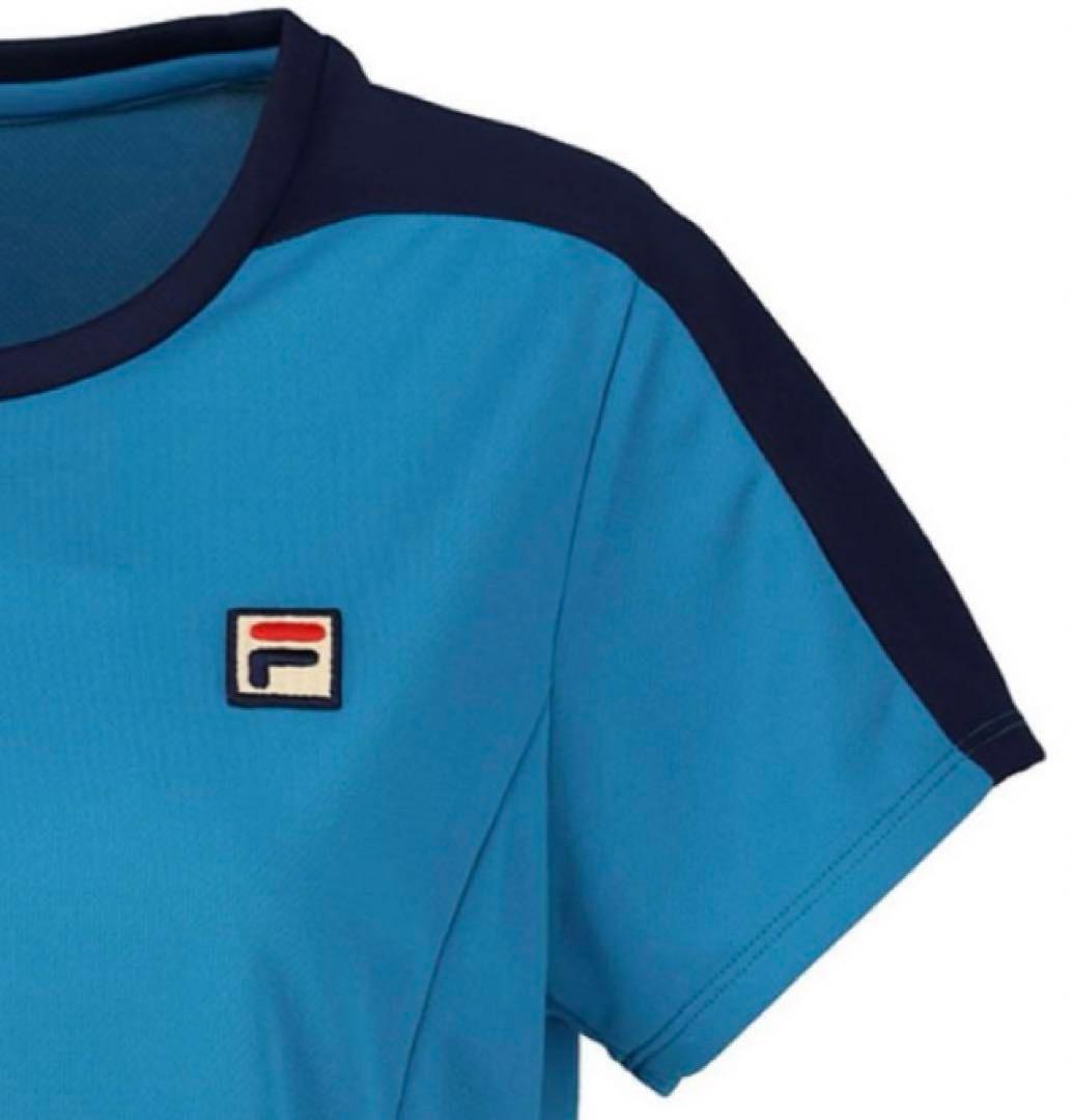 No.628 FILA 超オススメ!!お腹周りスッキリゲームシャツ☆XL☆