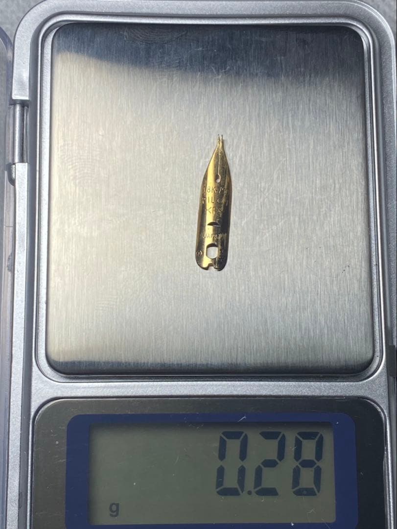 No.117 金無垢18K 0.28g 14k 0.34g 金 24K 純金