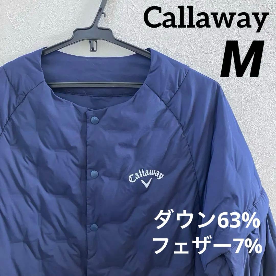 G9 Callaway キャロウェイ ダウンジャケット ゴルフ メンズM 袖着脱