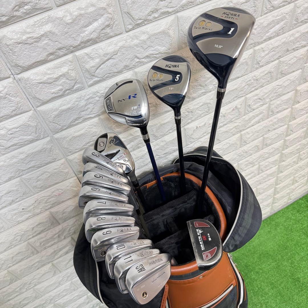 ゴルフセット　豪華　HONMA メンズ　ラウンド仕様　飛距離抜群　CL-708