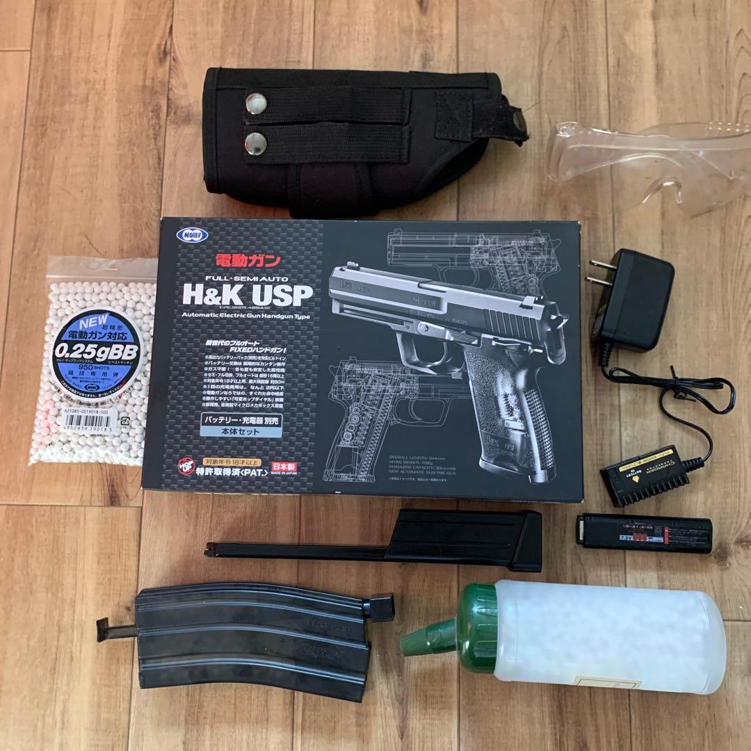 東京マルイ H&K USP 電動ガン フルセミオート　いろいろ9点セット
