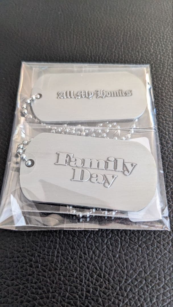 ZORN All My Homies Family Day ドッグタグ セット