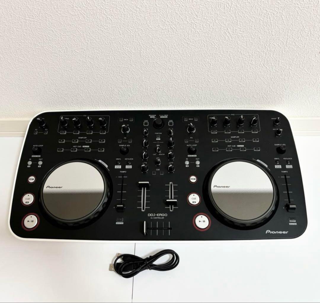 Pioneer DDJ-ERGO-V DJコントローラー　パイオニア バスパワー